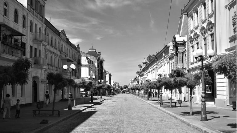 Strada Mihai Eminescu din Brăila